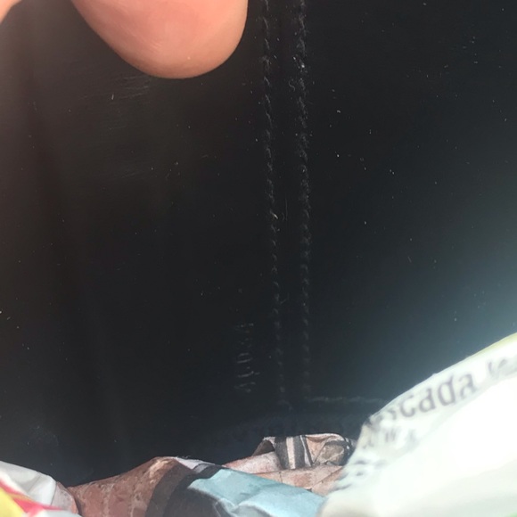 Authentic MONTBLANC bag leather trim wristlet - Picture 6 of 8